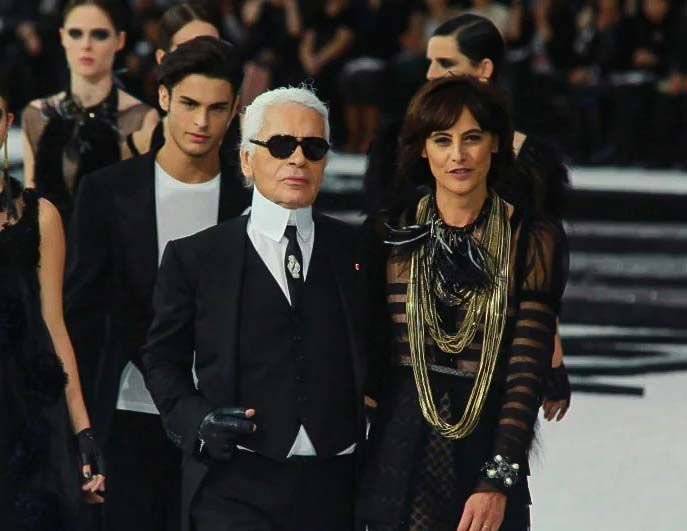 Muse Karl Lagerfeld