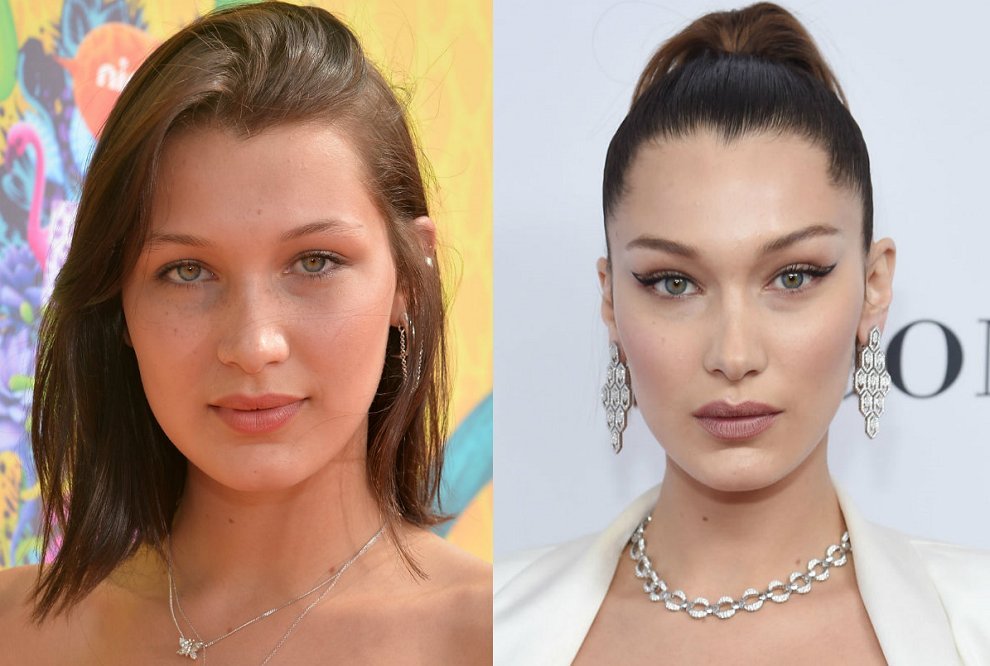 Bella Hadid Jaw