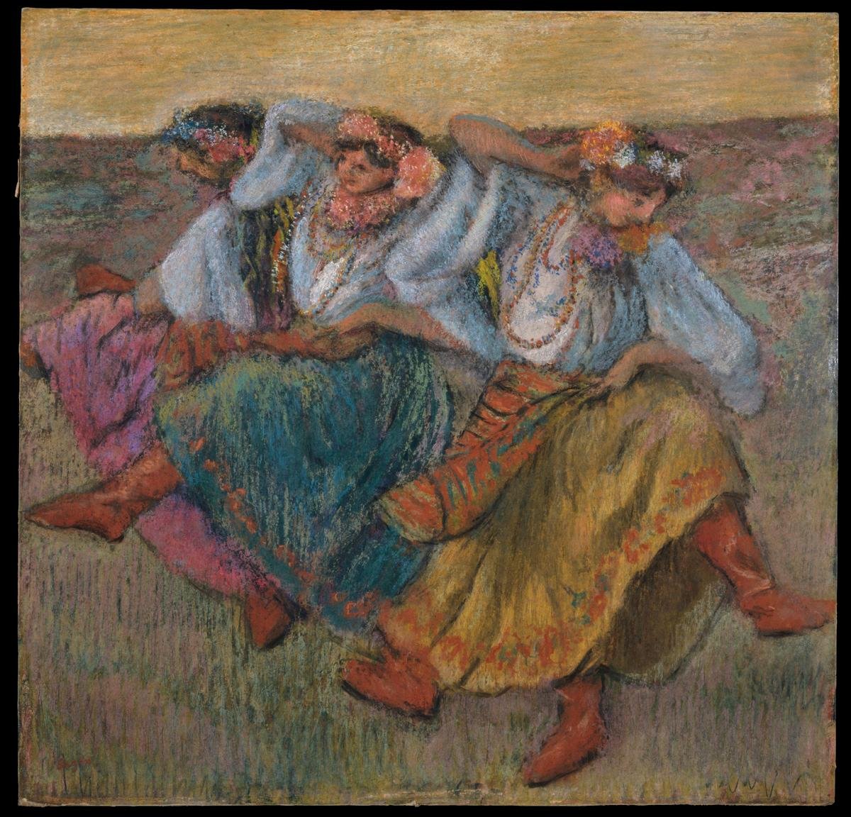 Degas Ukrainian Dancers