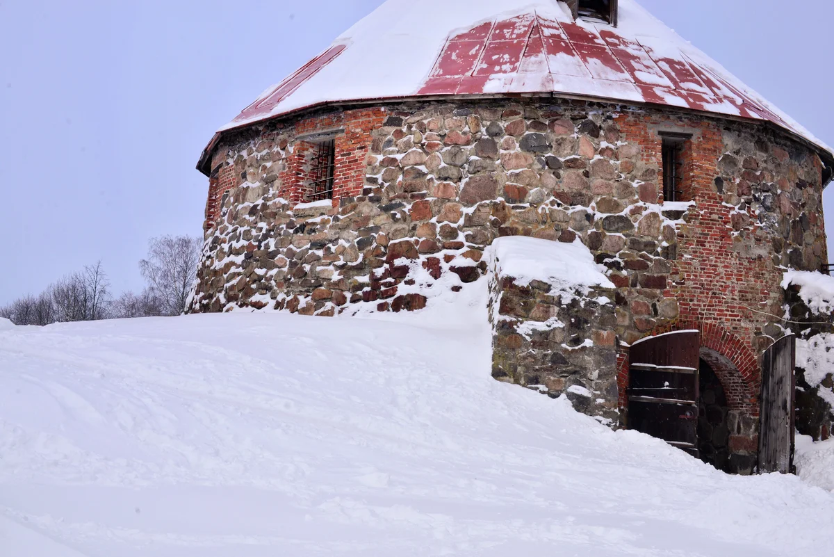 Крепость корела зимой