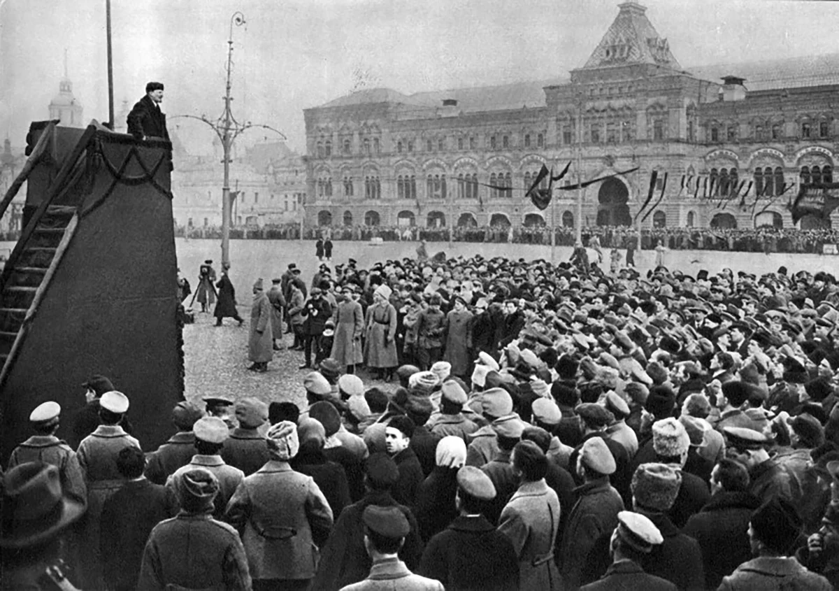 Ленин революция фото