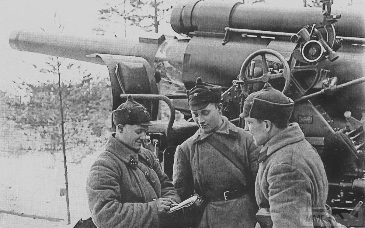 Гаубица б-4 финская война