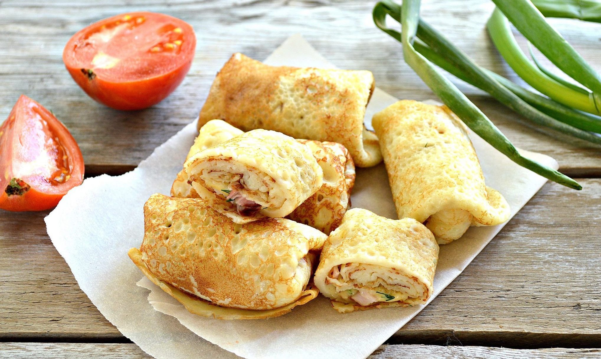 Блины с начинкой