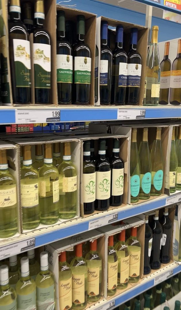 Вы удивитесь: сколько стоит купить такое количество продуктов в обычном супермаркете Италии?