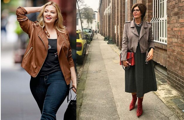 Куртка-косуха для женщин после 40 лет: как выглядеть круто независимо от типа фигуры