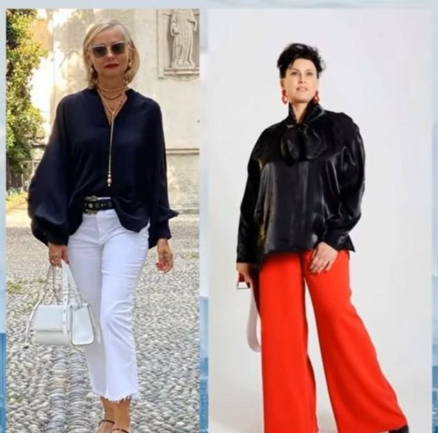 Как правильно выбирать лёгкие брюки женщине за 50. С чем носить, чтобы выглядеть моложе и стройнее