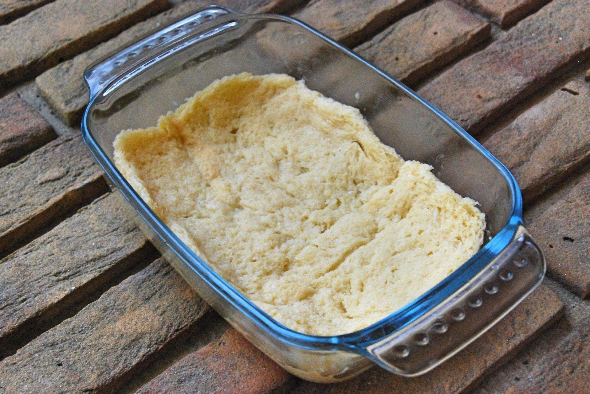 Шарлотка с хлебом