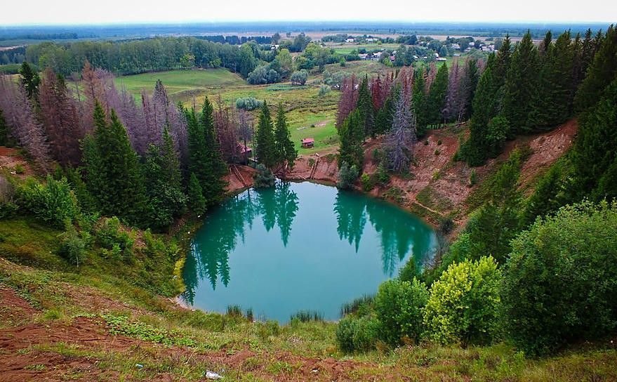 Озеро морской глаз в Марий Эл