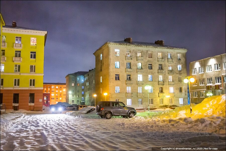 Полярный день в норильске фото