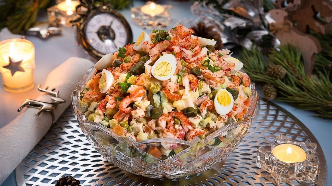 Как удивить гостей салатом «Оливье»