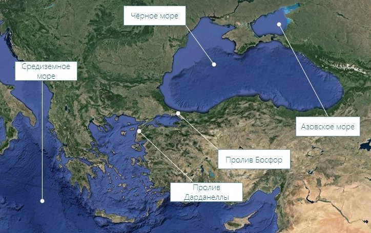 Черного моря и азовского