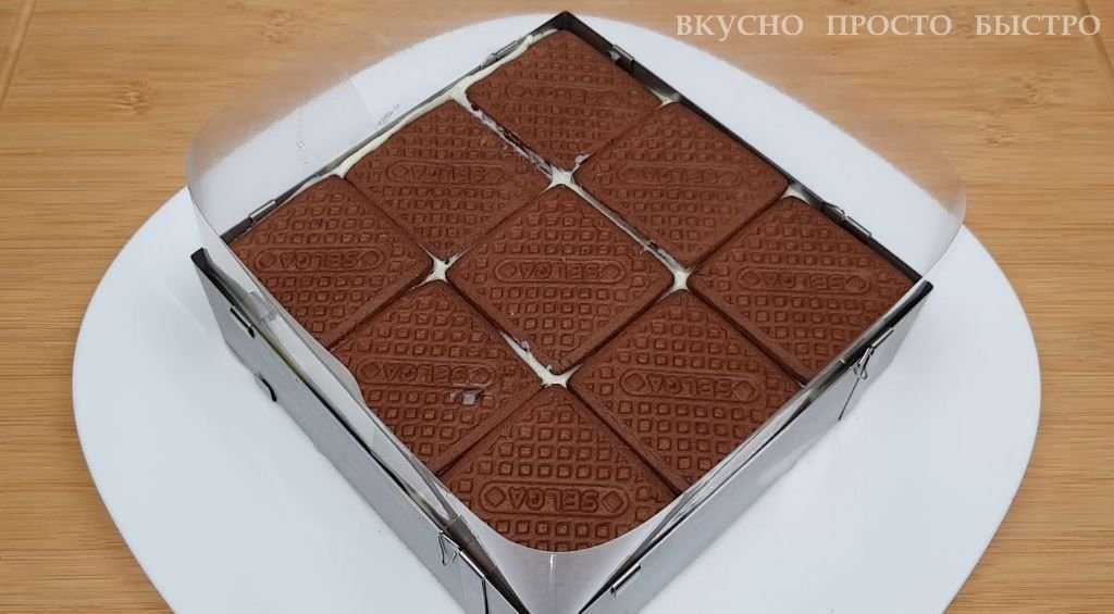 Торт из печенья - рецепт на канале Вкусно Просто Быстро
