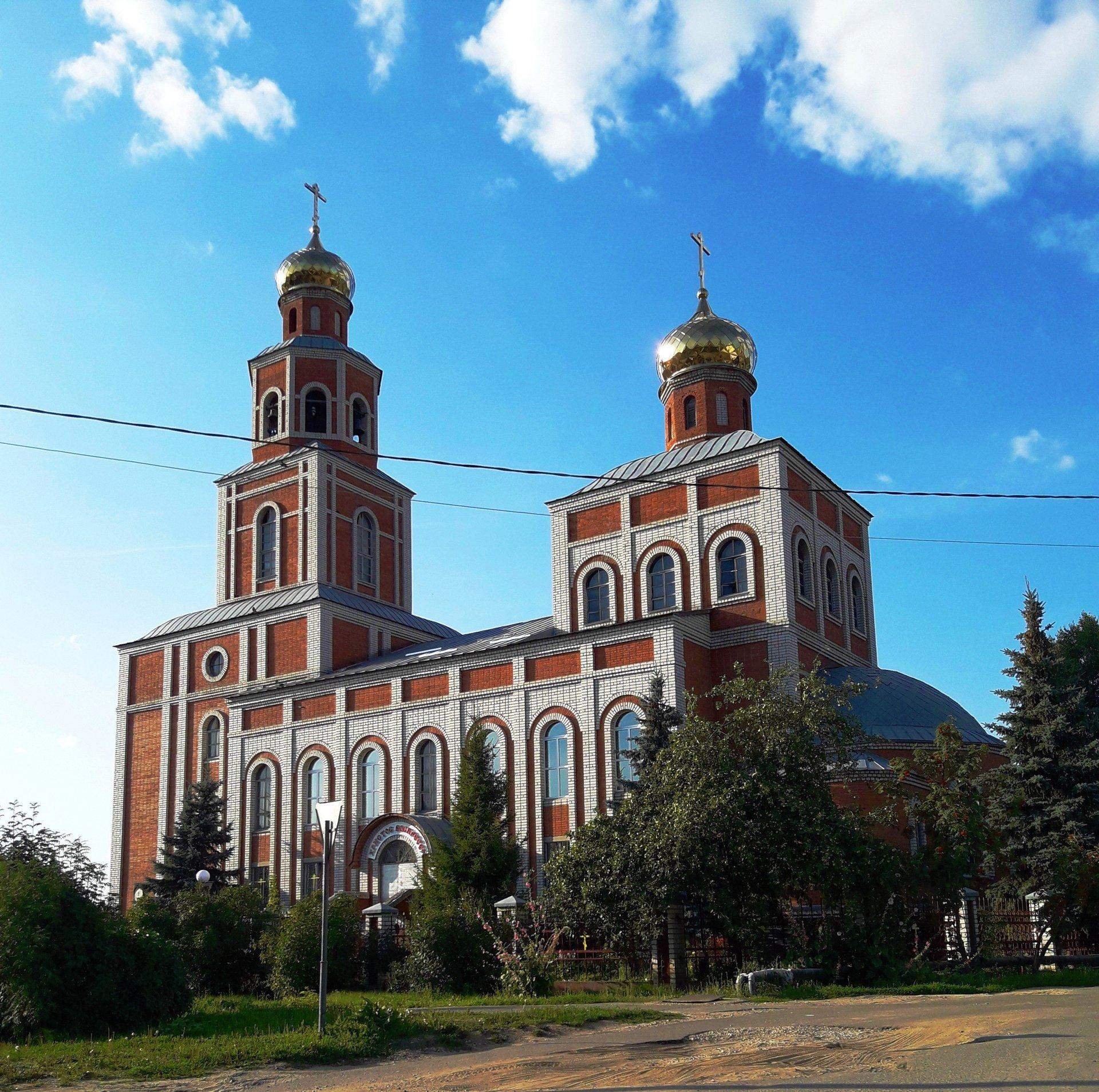 Свято-Никольский кафедральный собор Волжск Марий Эл