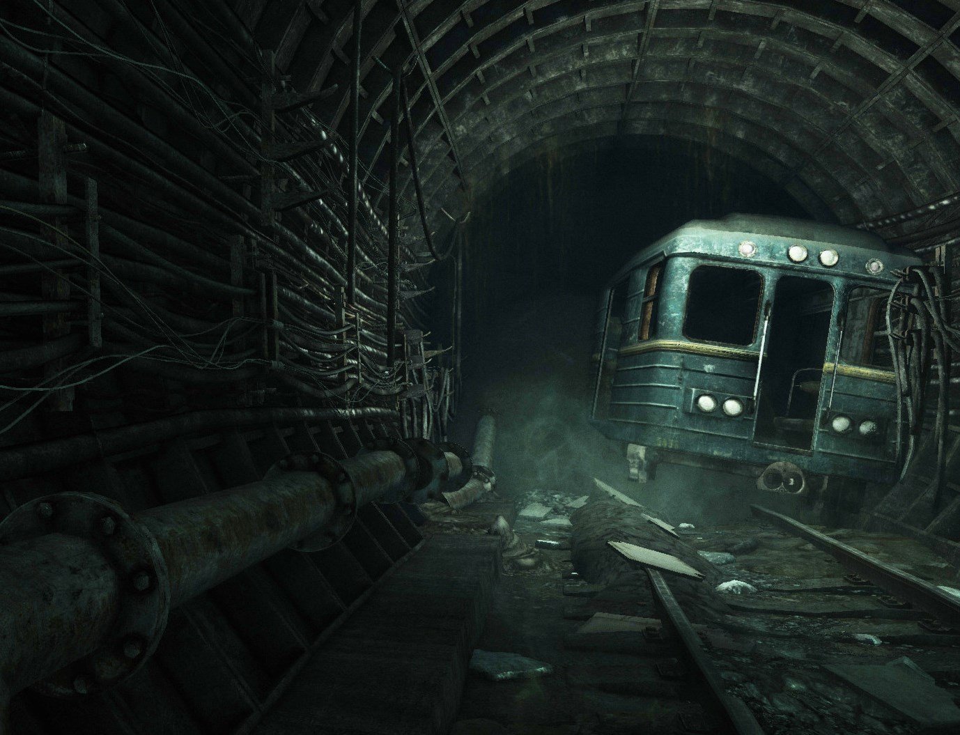 Станция открытая игра. Тоннель метро 2033. Метро 2033 арт туннель. Metro 2033 заброшенные туннели. Метро 2033 игра поезд.