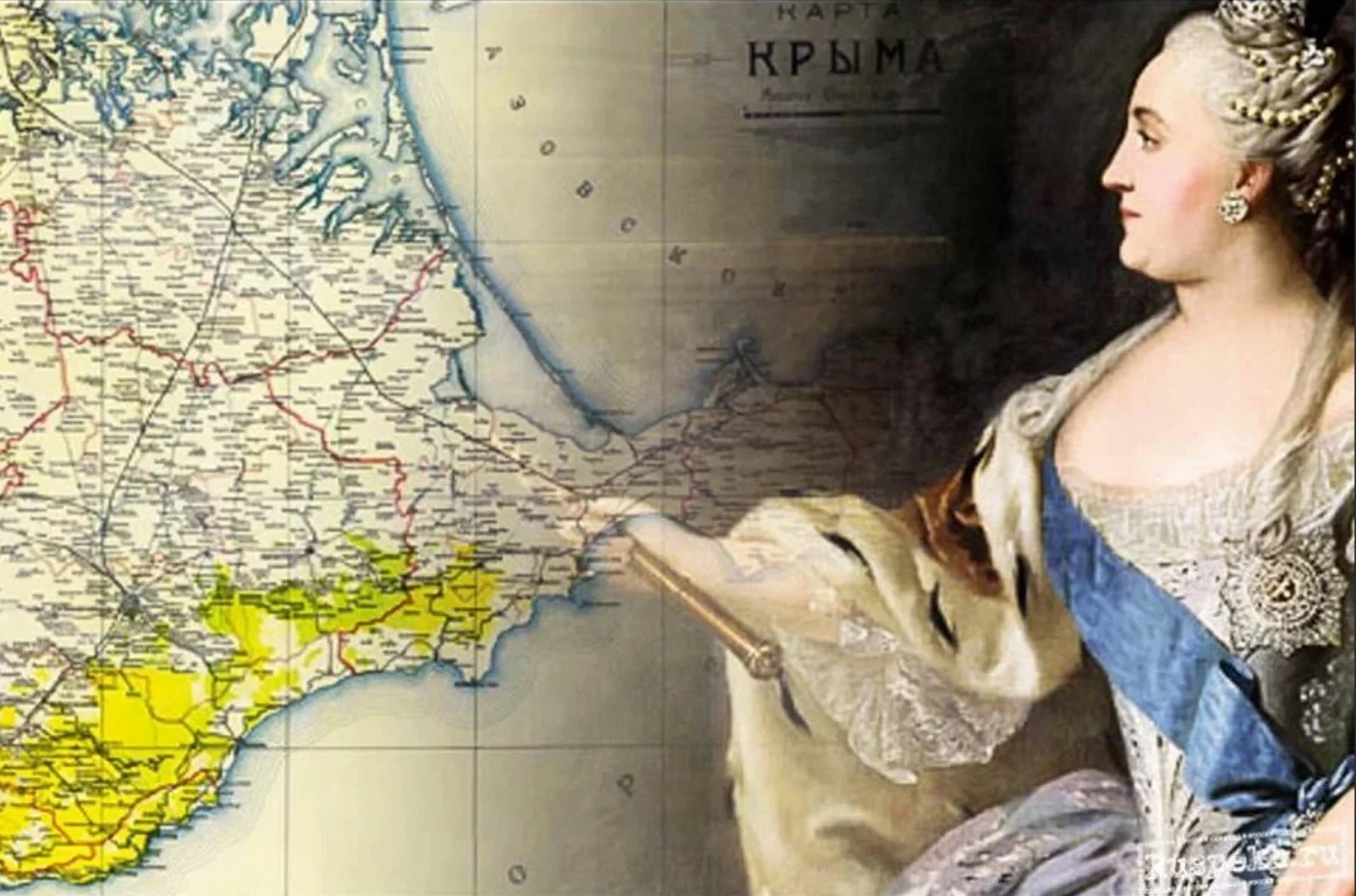 Присоединение Крыма к России 1783 год Екатерина