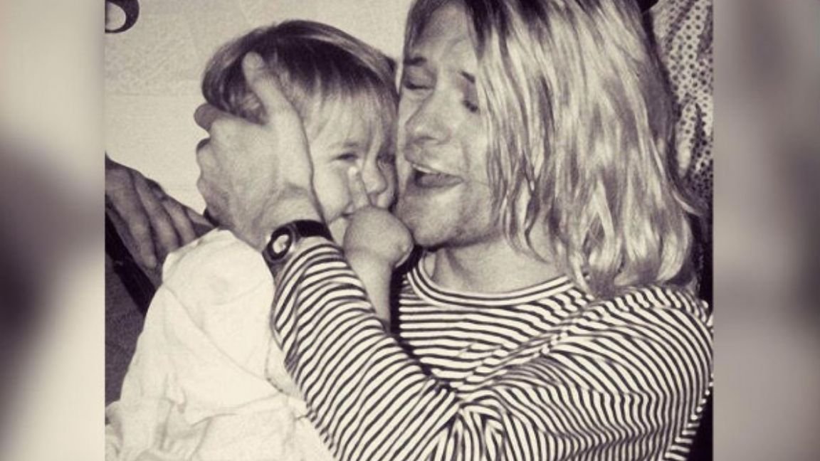 Каким отцом был Курт Кобейн