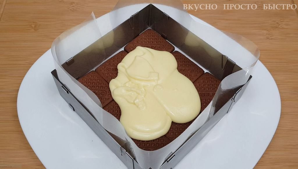 Торт из печенья - рецепт на канале Вкусно Просто Быстро