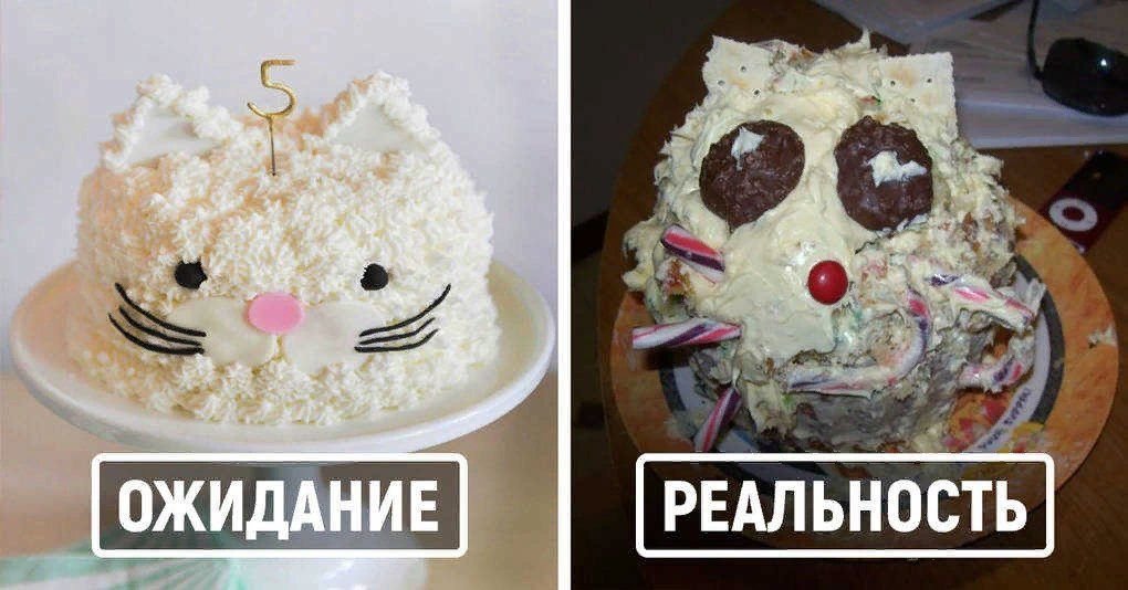 Прикольные картинки про торты
