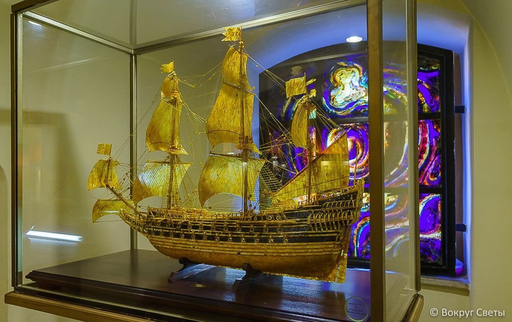 Музей янтаря в калининграде фото экспонатов внутри