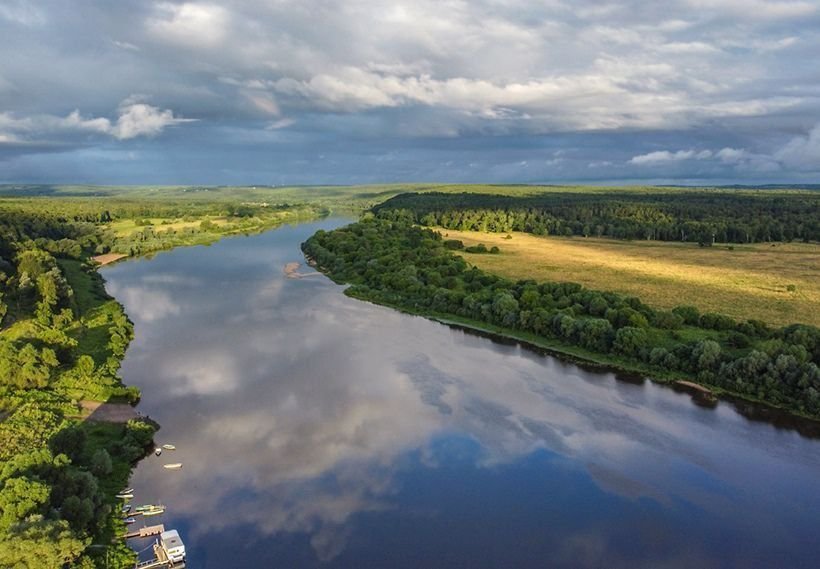 Реки в бассейне оки