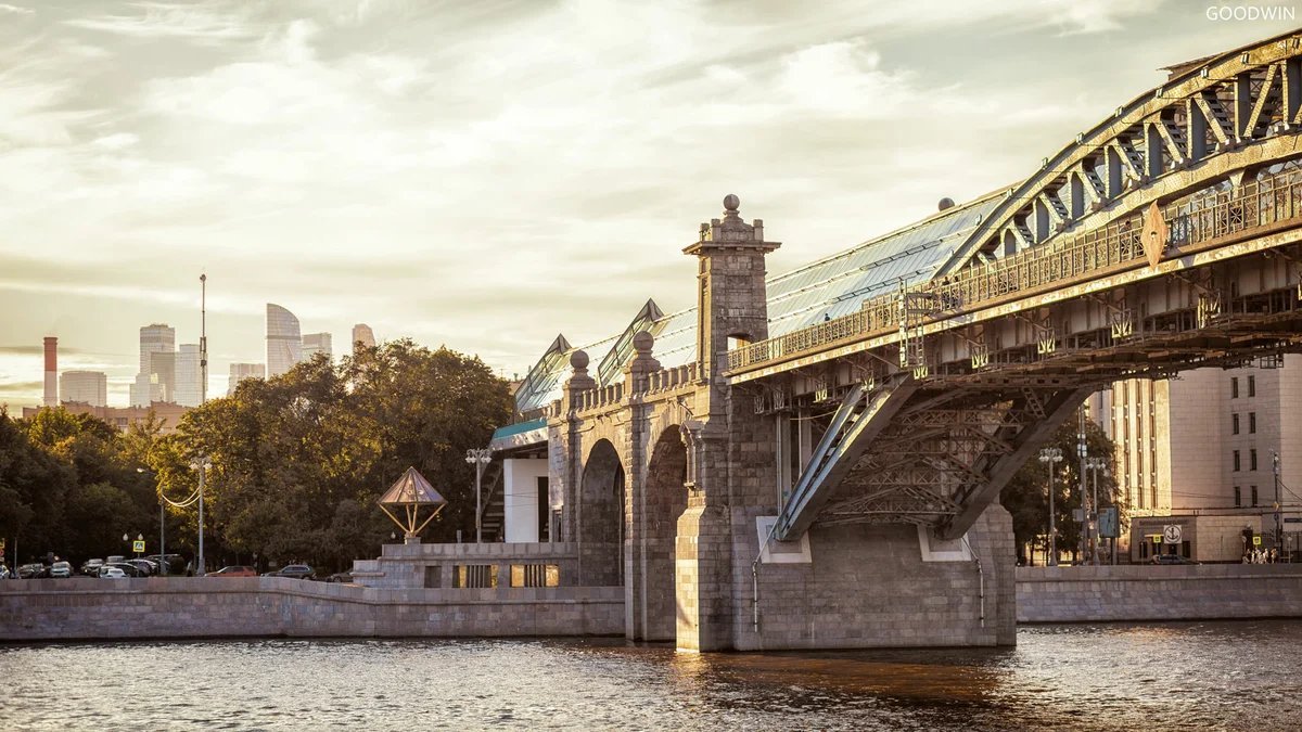 Москва андреевский мост фотографии