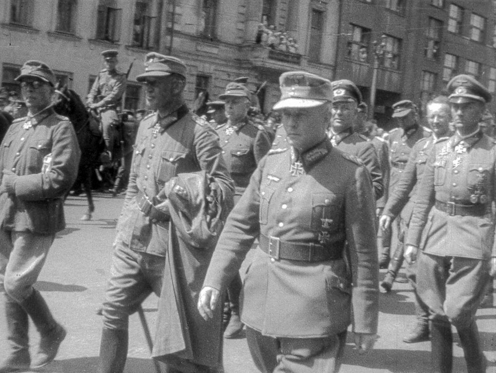 Фото пленных немцев в москве 1944 парад