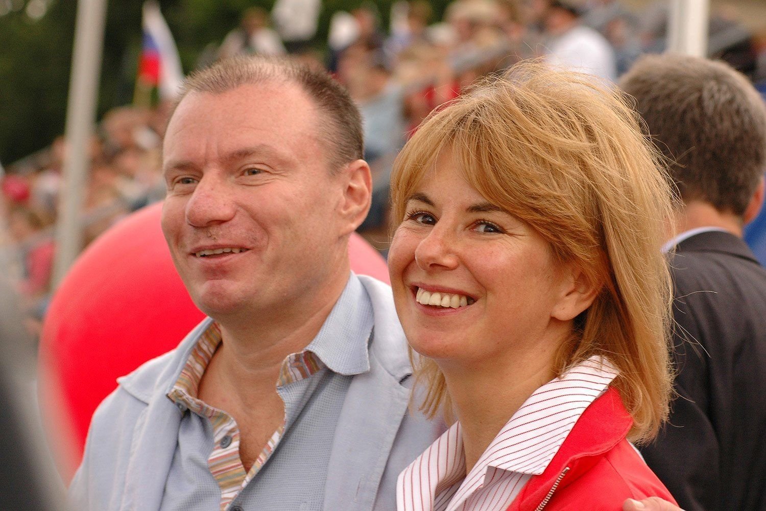 Владимир Потанин и Наталья Потанина