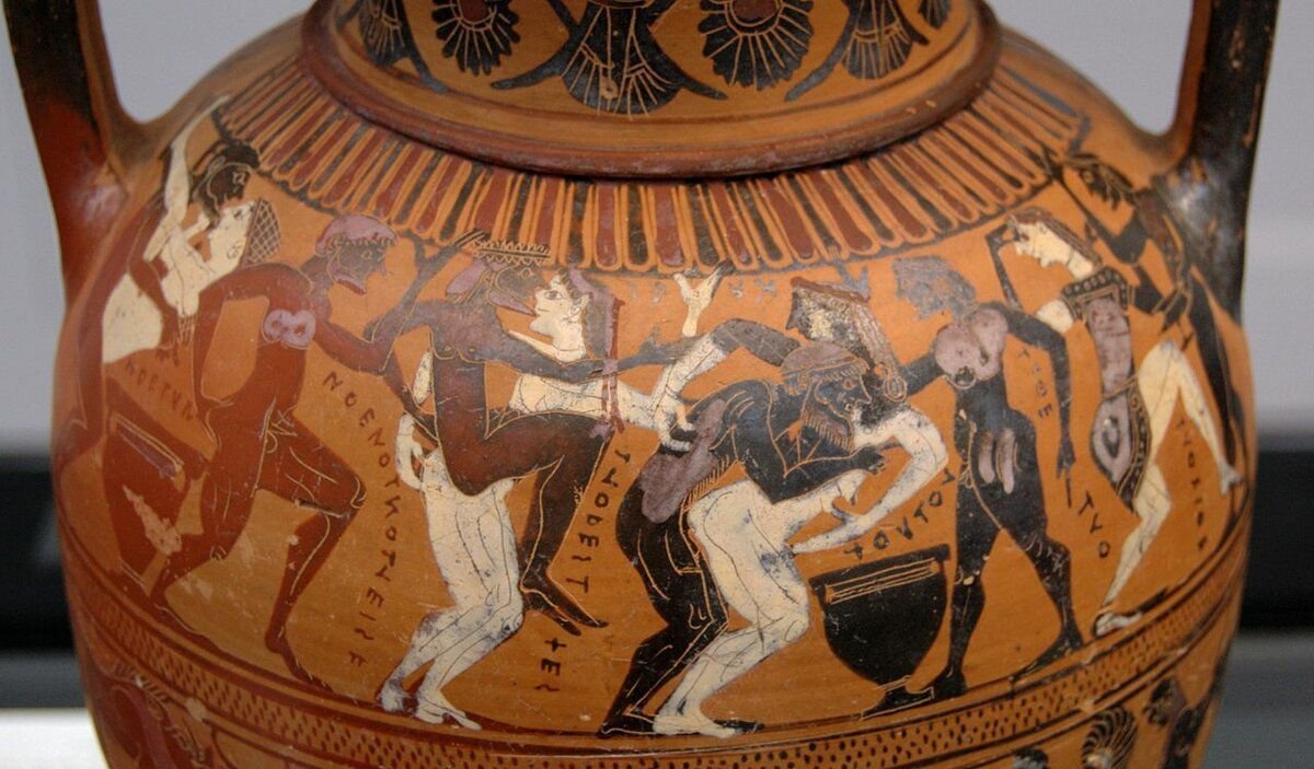 Комос в древней Греции