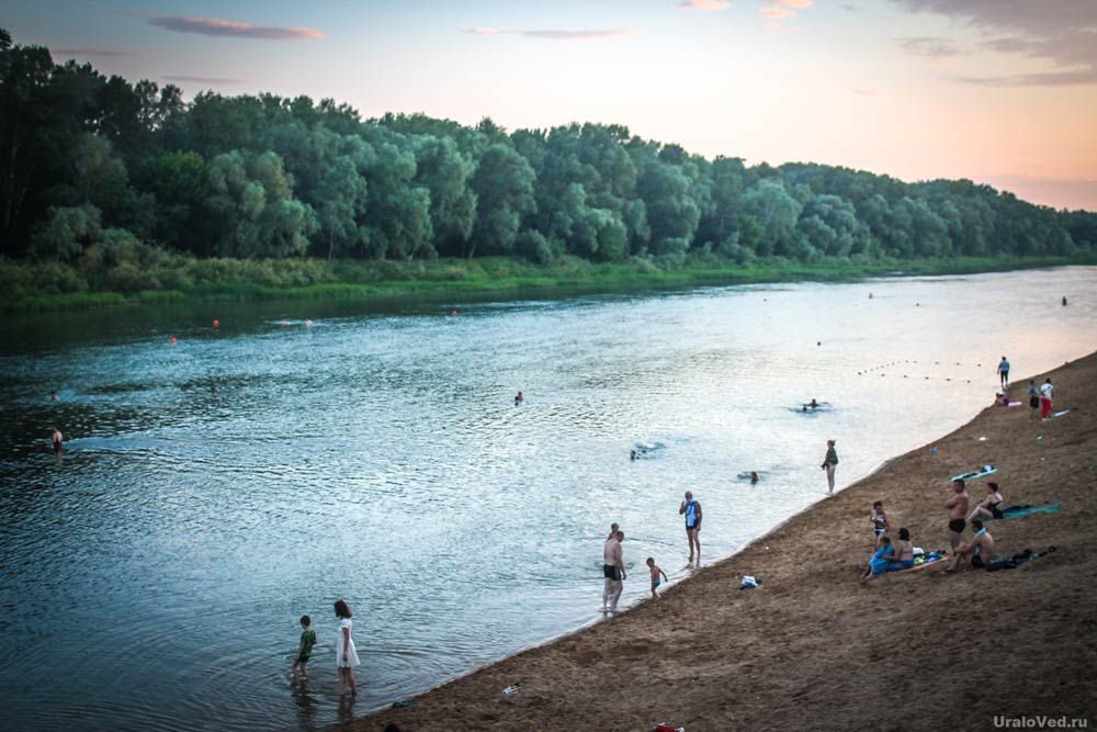 Река урал в оренбурге