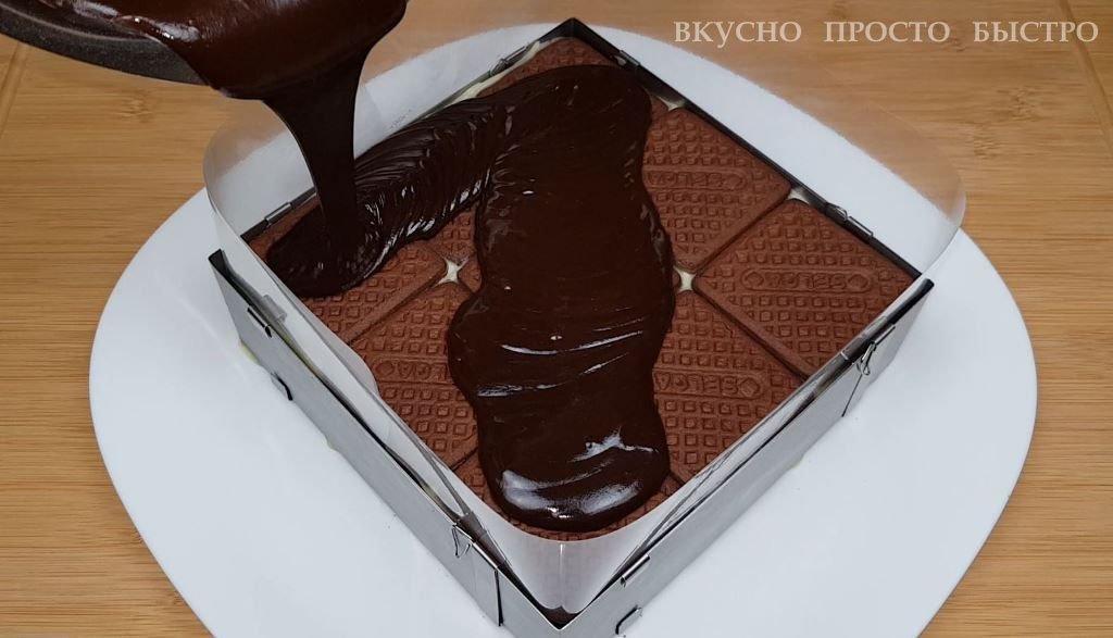 Торт из печенья - рецепт на канале Вкусно Просто Быстро