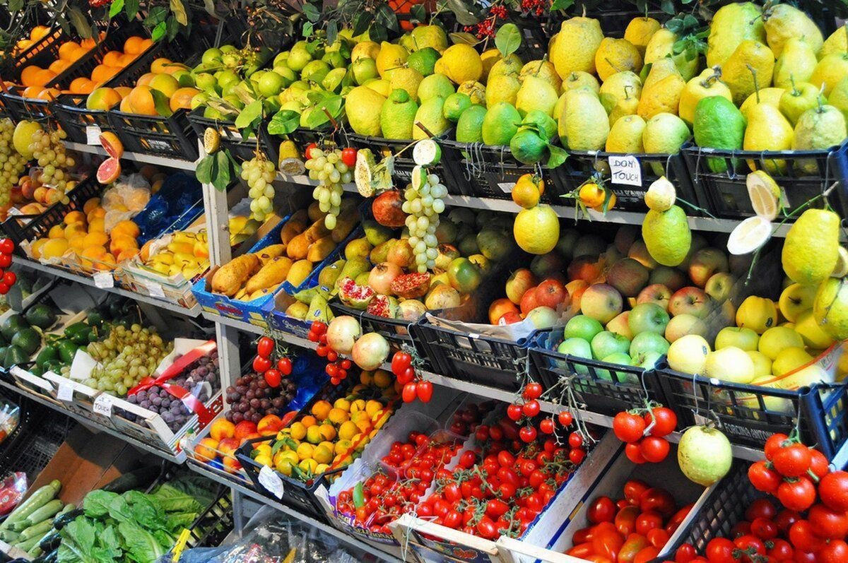 Рынок свежих фруктов