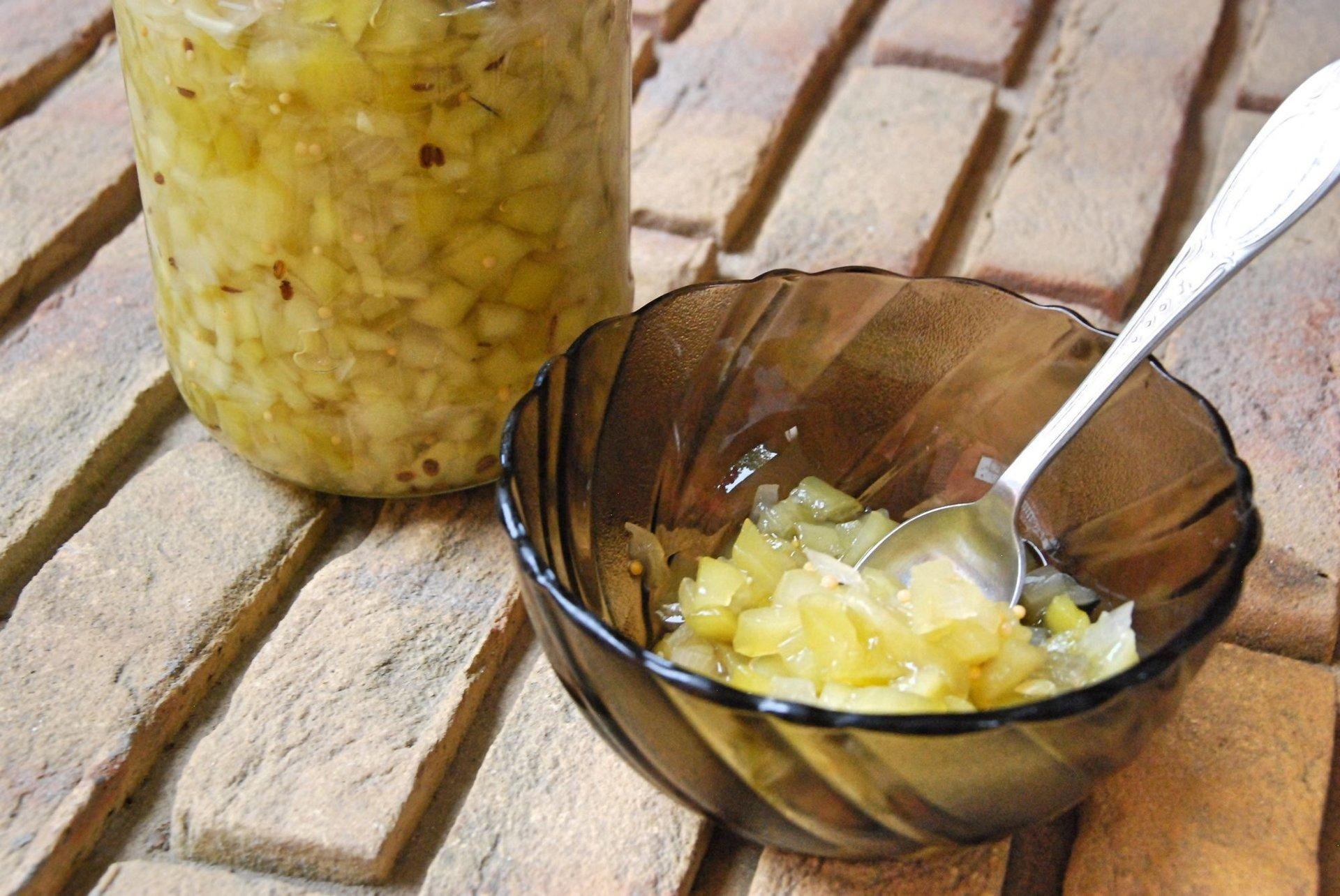 Релиш из огурцов с горчицей на зиму рецепты с фото