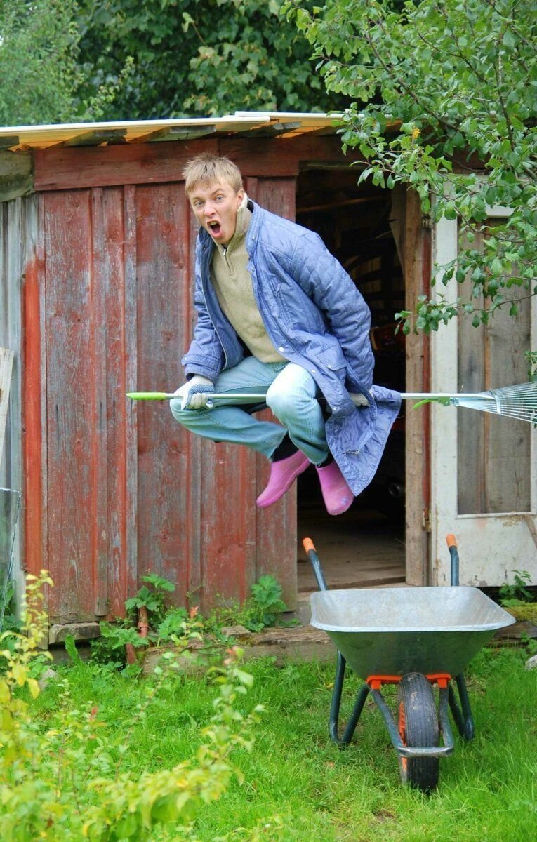 Дача юмористические картинки