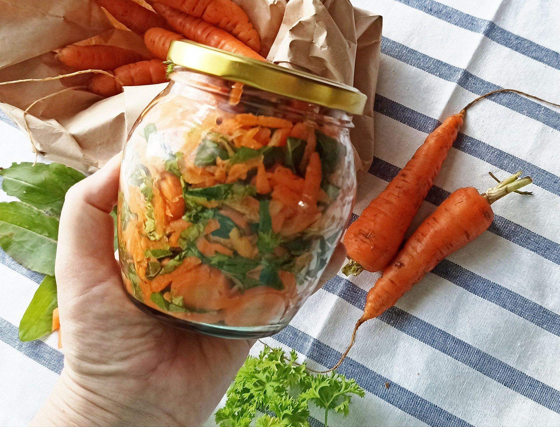 Морковь с петрушкой на зиму