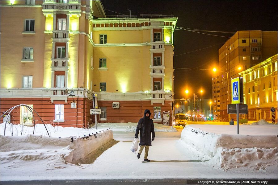 Норильск полярный день