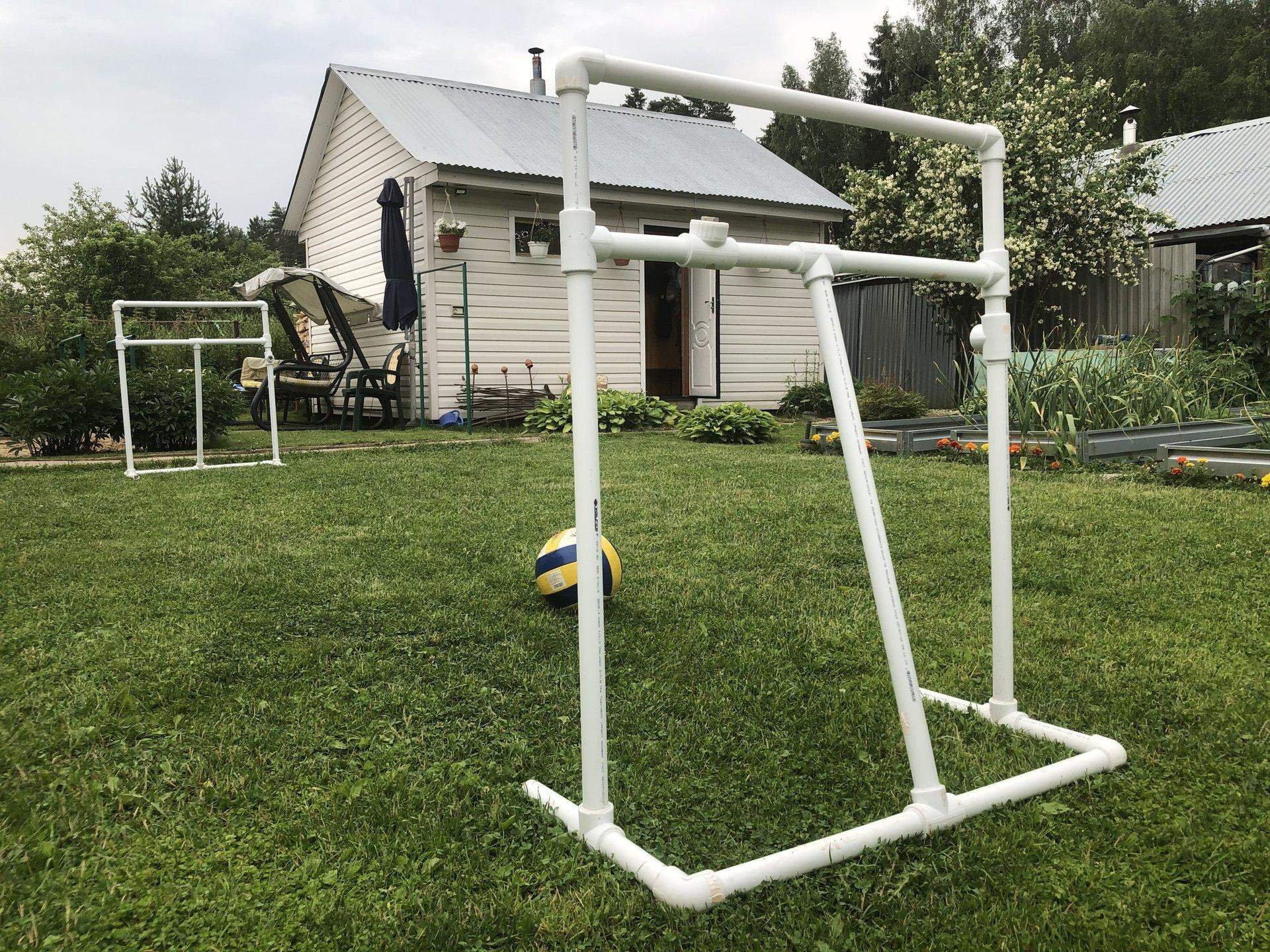 Из надувного бассейна сделать каркасный из полипропиленовых труб