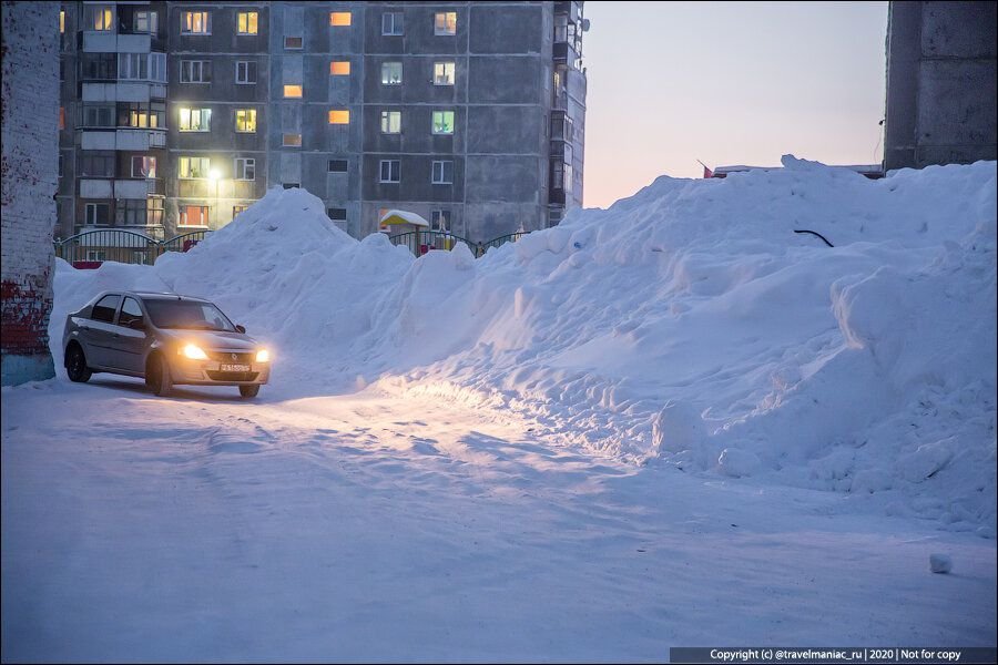 Норильск фото зимы