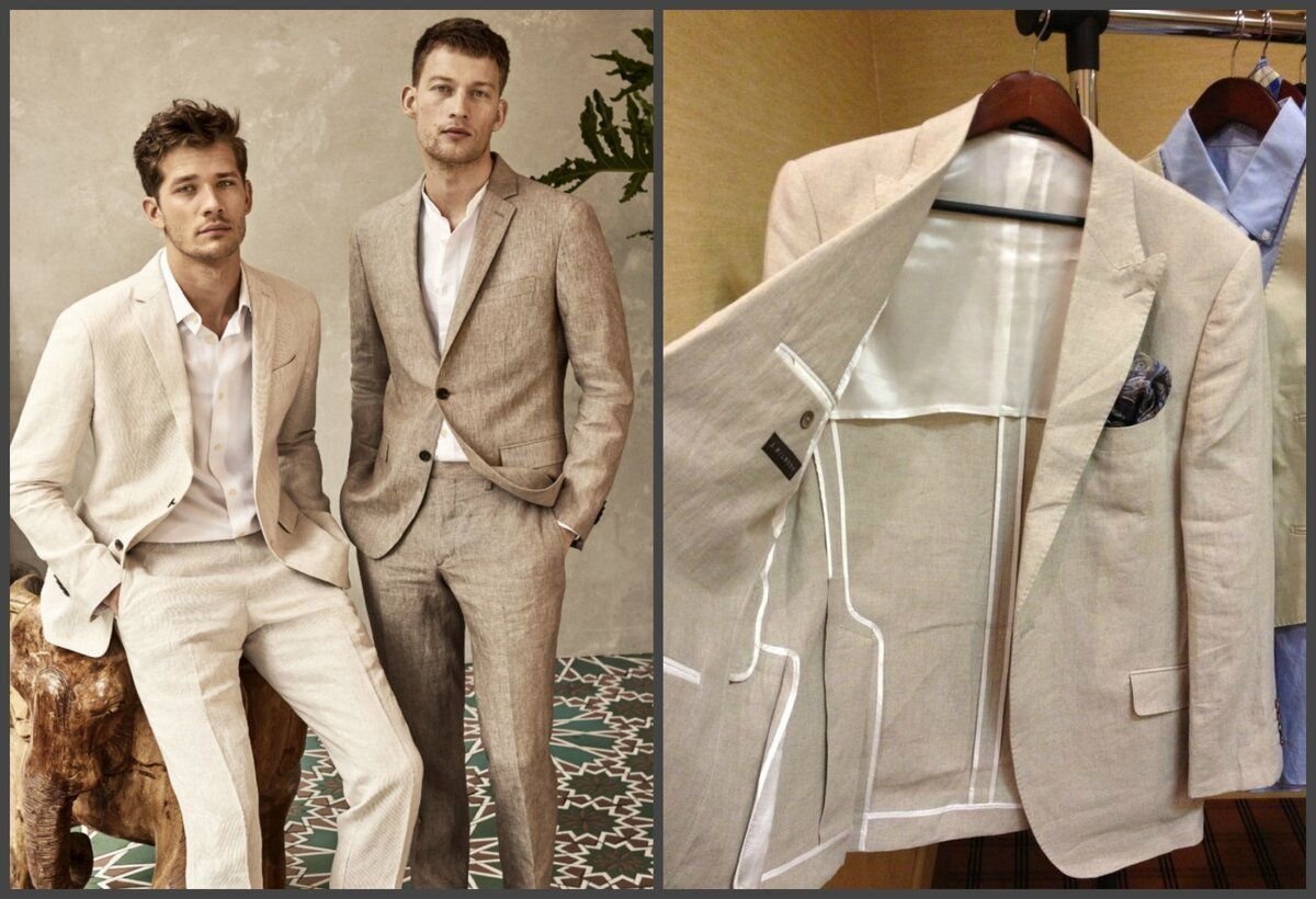 льняной костюм мужской. хлопковый костюм мужской. бежевый летний костюм мужской. хлопчатобумажный костюм мужской. полотняный костюм мужской.