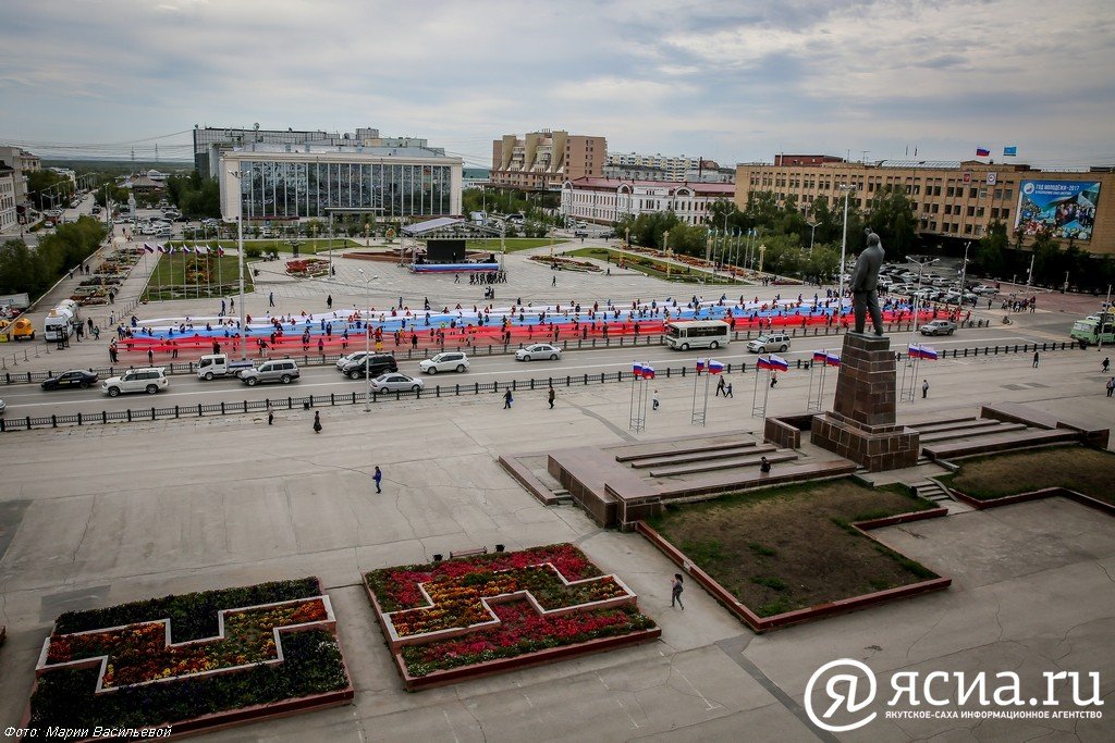 Площадь победы якутск