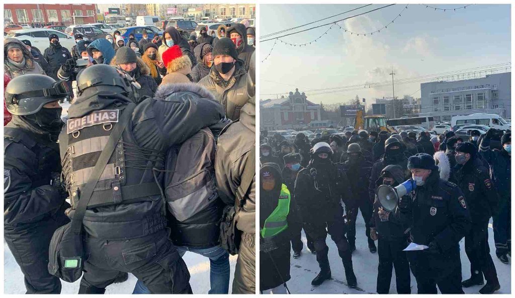 Новости новосибирск последние новости события. Акция в Новосибирске в поддержку Навального 23. Навальный очевидцы акции. Задержание в Новосибирске. Новосибирск поддержка Навального 23 января.