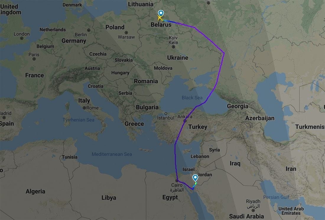 Разница в египте с москвой. Карта полетов в Египет. Маршрут полета Москва Иордания. Карта перелета в Египет 2024. Маршрут из МСК В Египет.