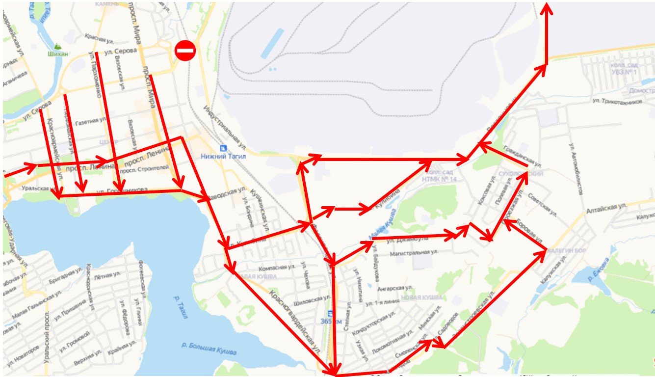 Нижний тагил схема движения. Схема движения автобусов нижний тагил. Карта завода увз нижний тагил. Перекресток нижний тагил. Проезд нижний тагил.