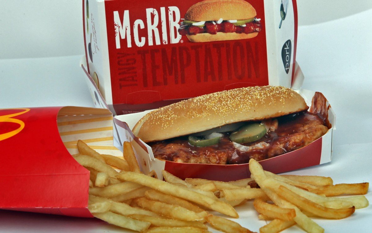 MCRIB макдональдс