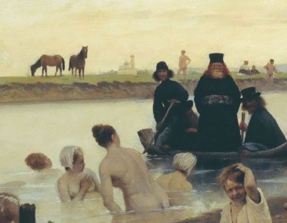 Картина Репина «Приплыли» – как на самом деле называется картина и кто ...
