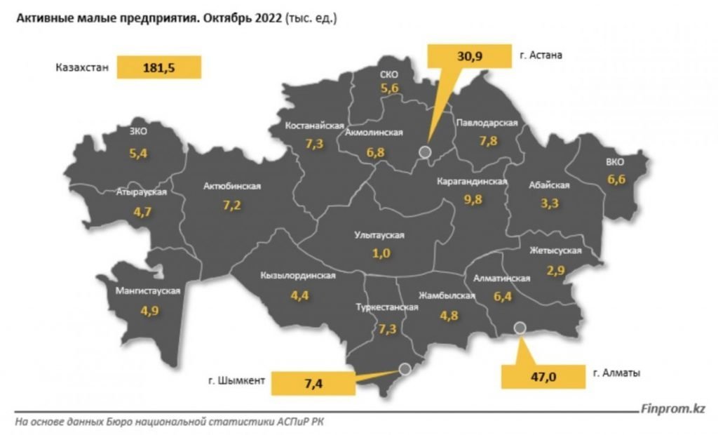 Абайская область в казахстане карта