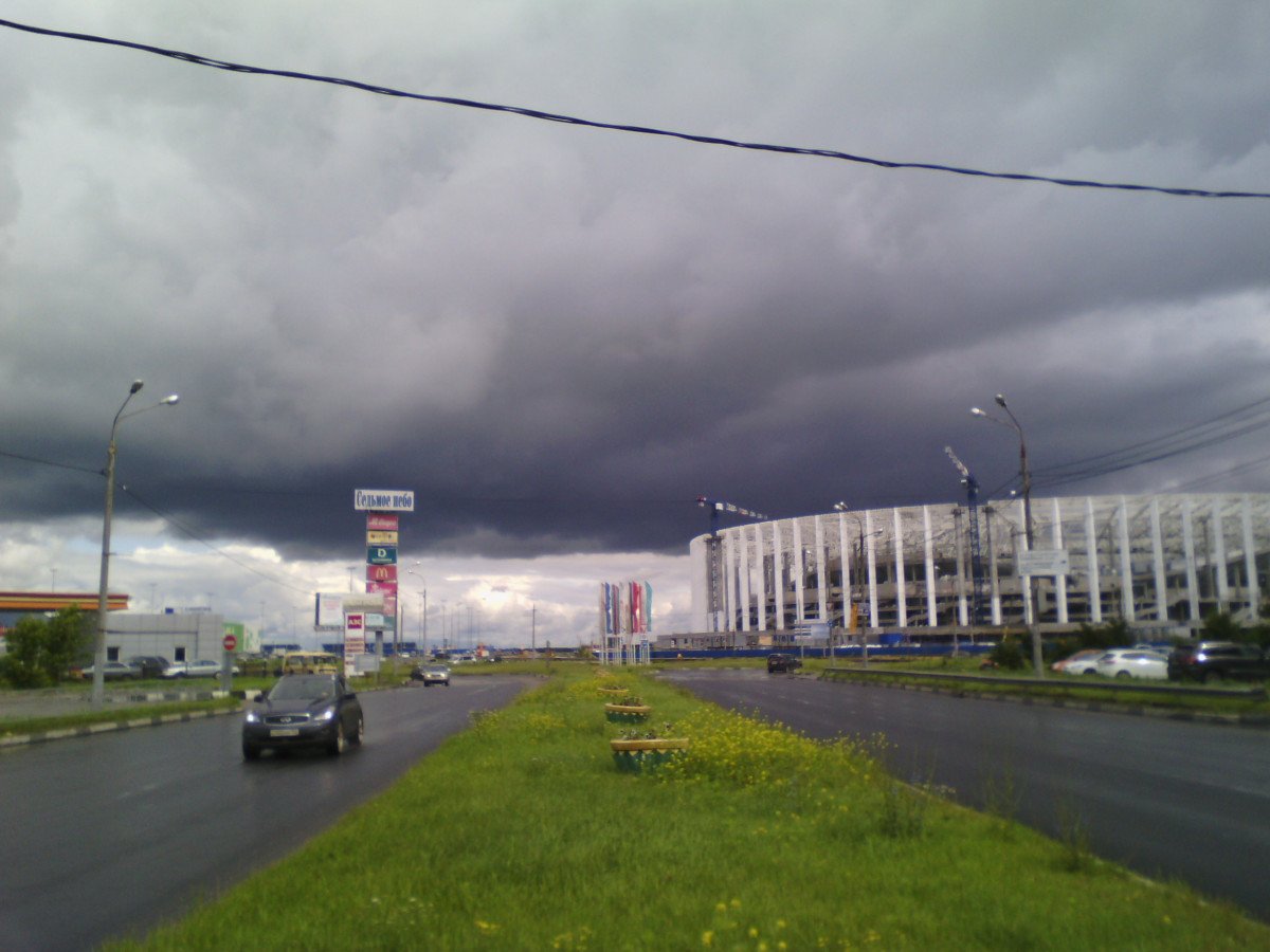 Гроза в Нижнем Новгороде
