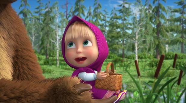 "Маша и Медведь" новый выпуск о приключениях забавной