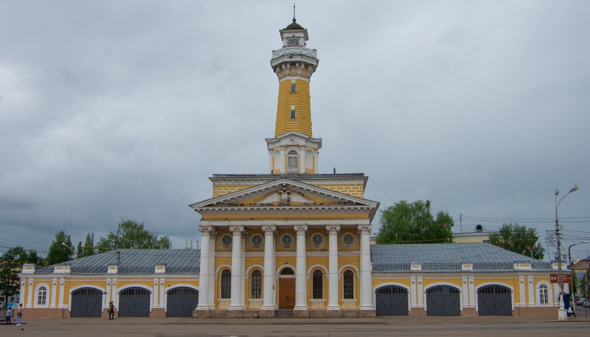 Пожарная каланча в костроме фото