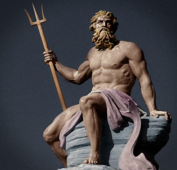 Римский нептун. Посейдон Бог древней Греции Посейдон. Посейдон Бог древней Греции скульптура. Статую греческих богов Посейдон. Статуя Нептун Посейдон.