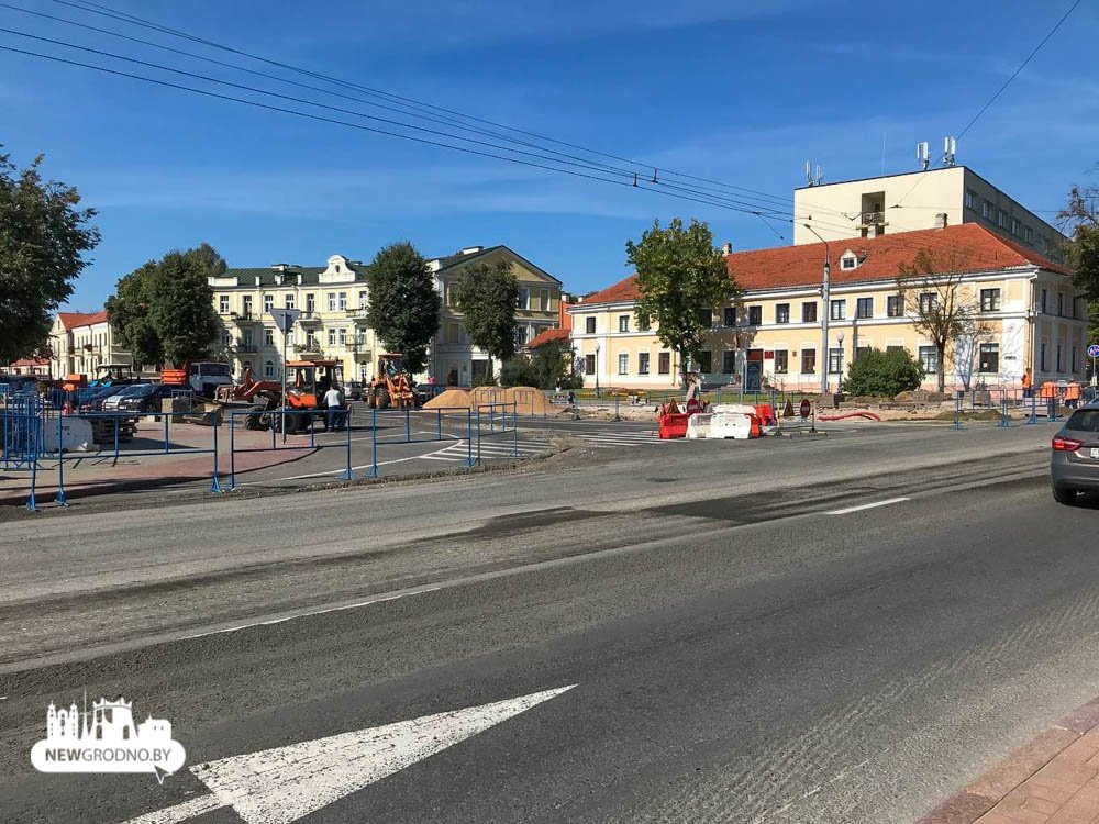 Площадь тызенгауза в гродно карта